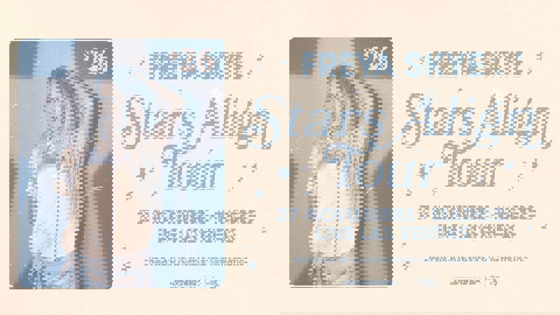 Freya Skye concierto en Madrid en noviembre de 2026 comprar entradas